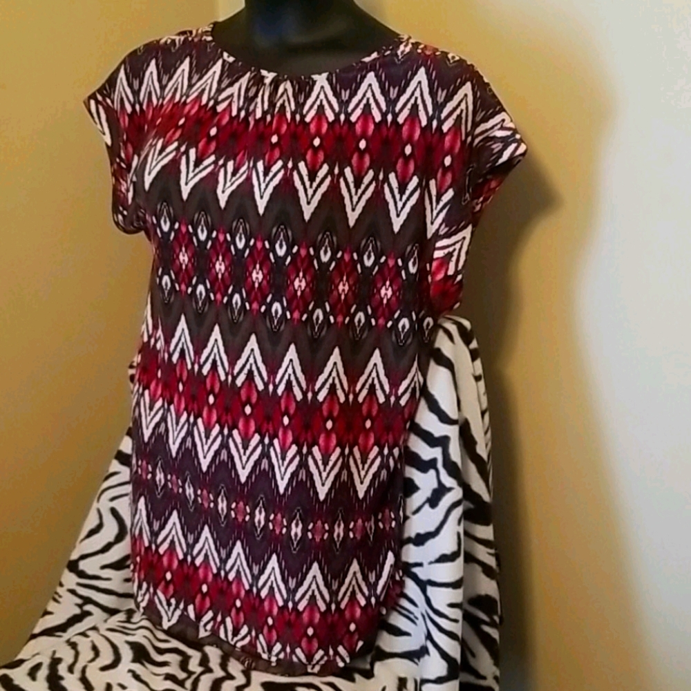 Colorful work shirt